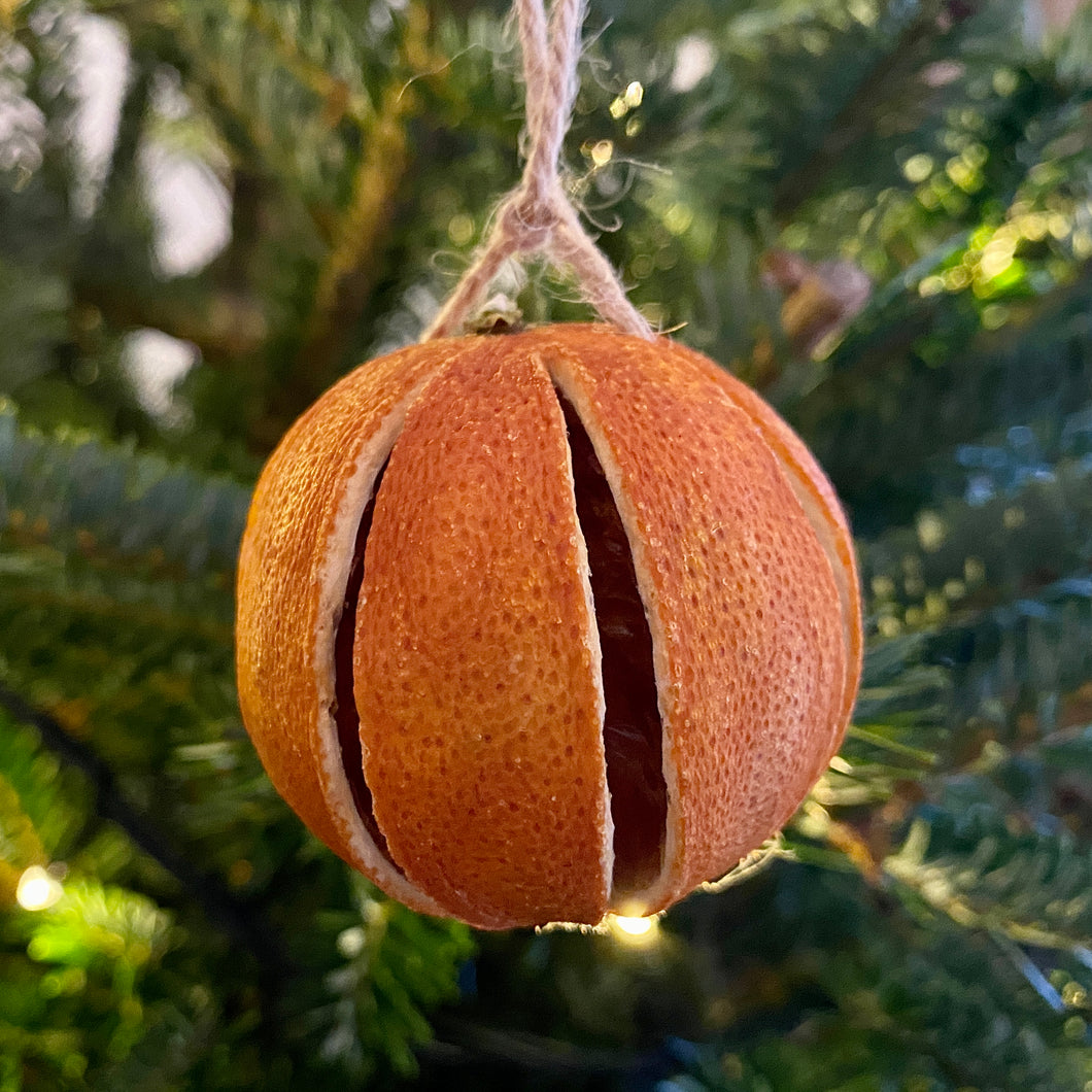 Whole Dried Orange Scented Hanging Tree Decorations