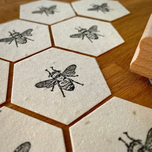 Load image into Gallery viewer, Bee Friendly Hexagons | Plantable Seed Paper
